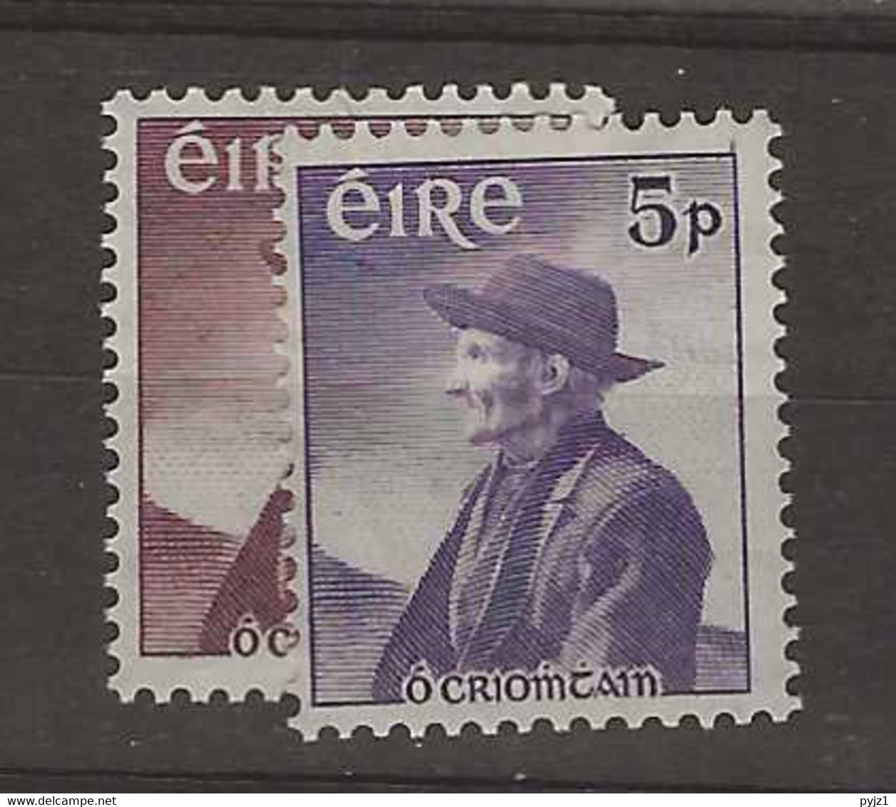 1956 MNH Ireland Mi 130-31 Postfris** - Unused Stamps