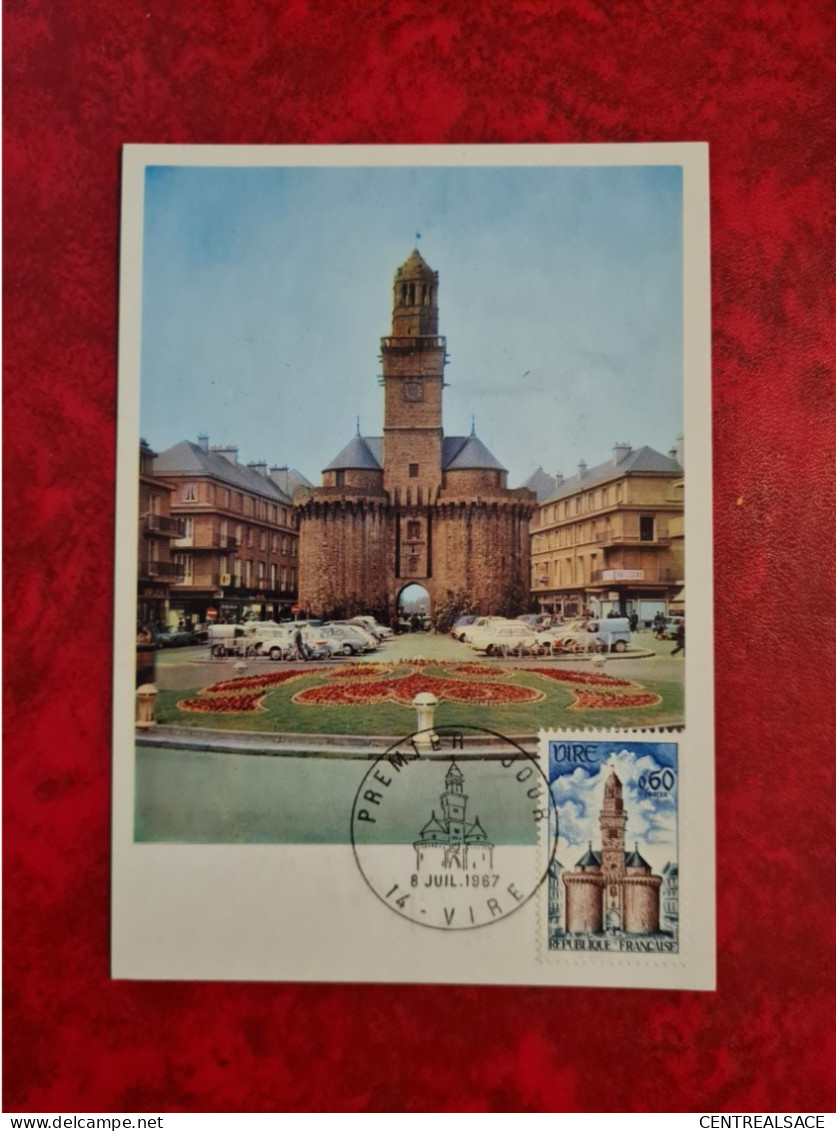 FDC 1967 MAXI   VIRE PORTE DE L'HORLOGE - Non Classificati