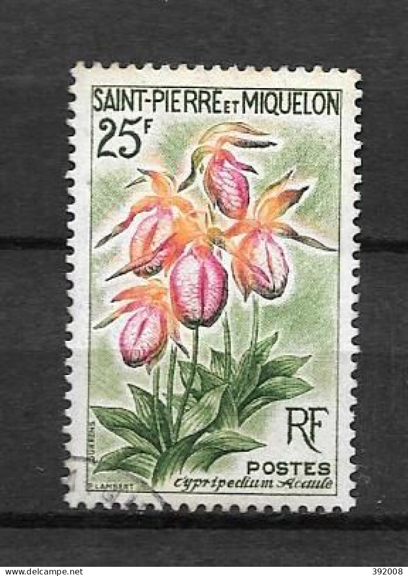 1962 - N° 362 - Fleurs - 1 - Usados
