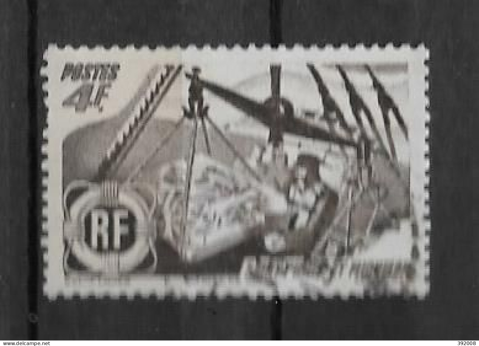1947 - N° 337 - Pêche - 3 - Used Stamps