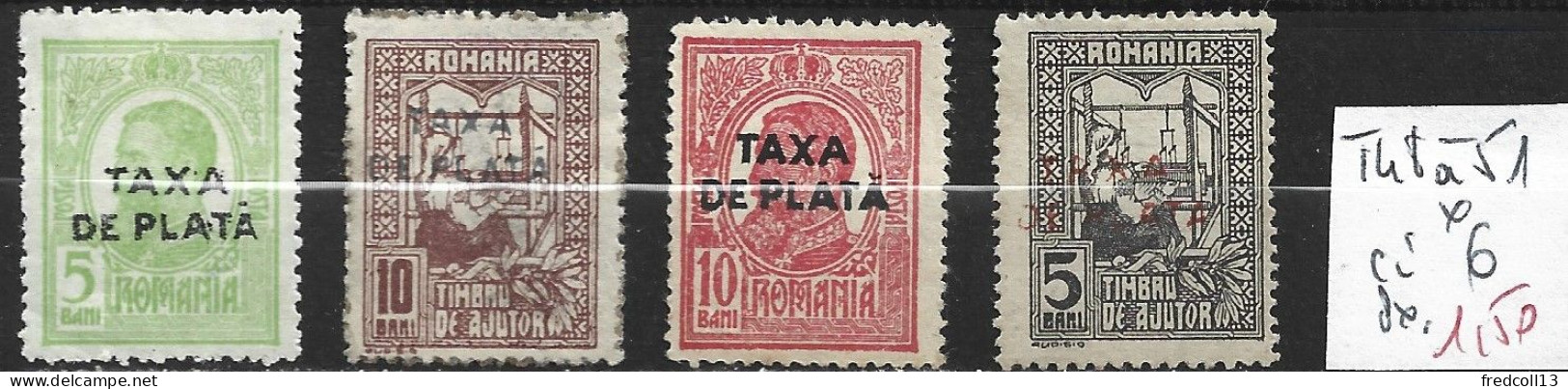 ROUMANIE TAXE 48 à 51 * Côte 6 € - Postage Due