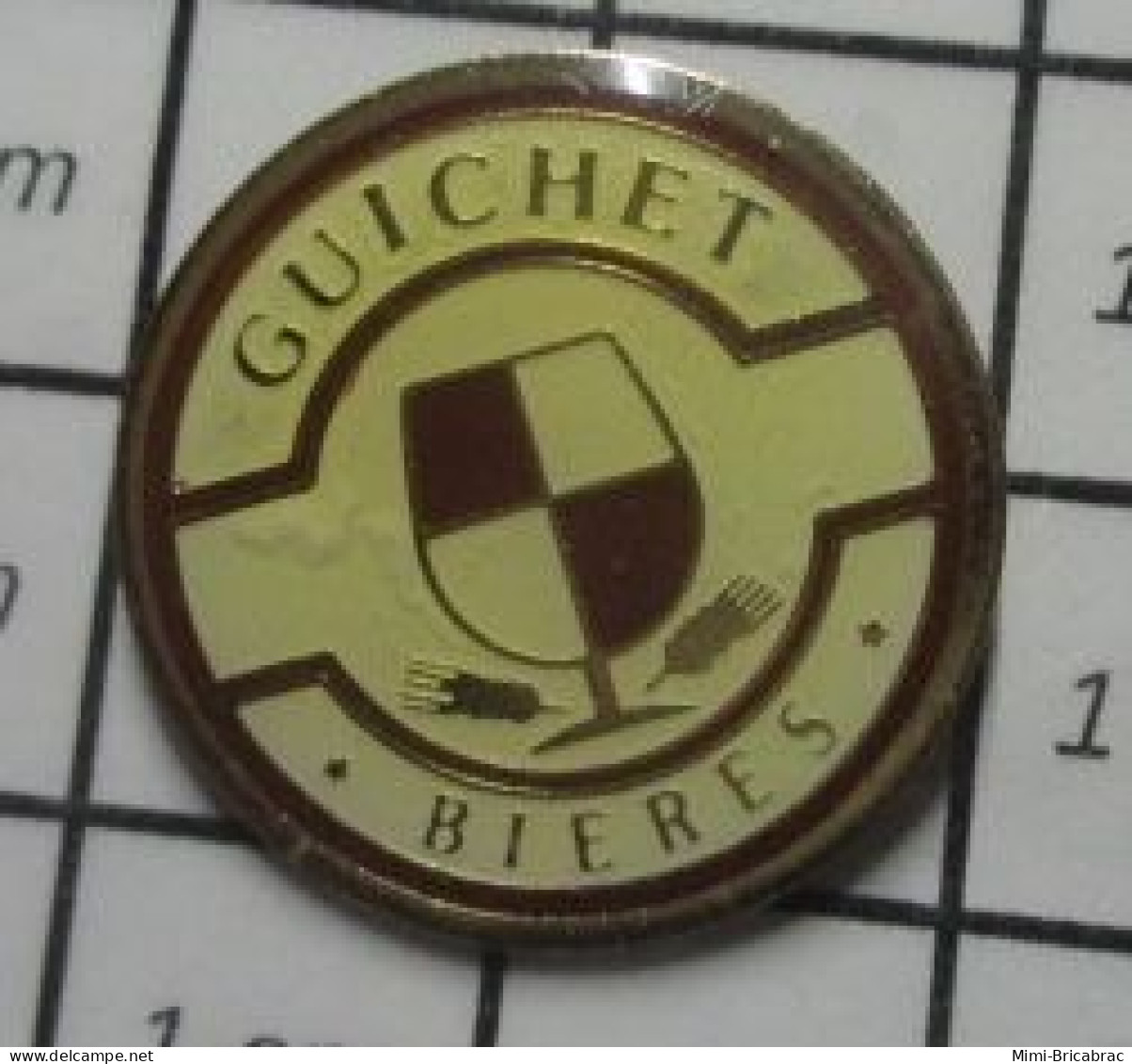 SP13 Pin's Pins / Beau Et Rare / BIERE / GUICHET BIERES - Cerveza