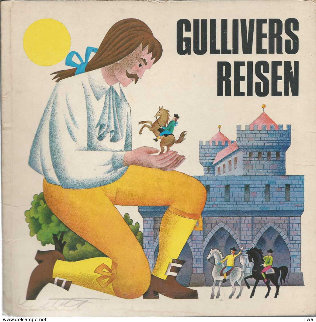 Die Schatzinsel  /   Gullivers Reisen – J. Pavlin  -  pop-up boekjes