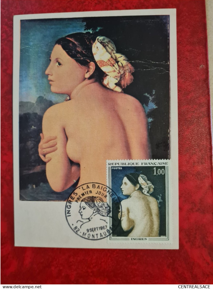 FDC 1967 MAXI   MONTAUBAN INGRES LA BAIGNESE - Sin Clasificación