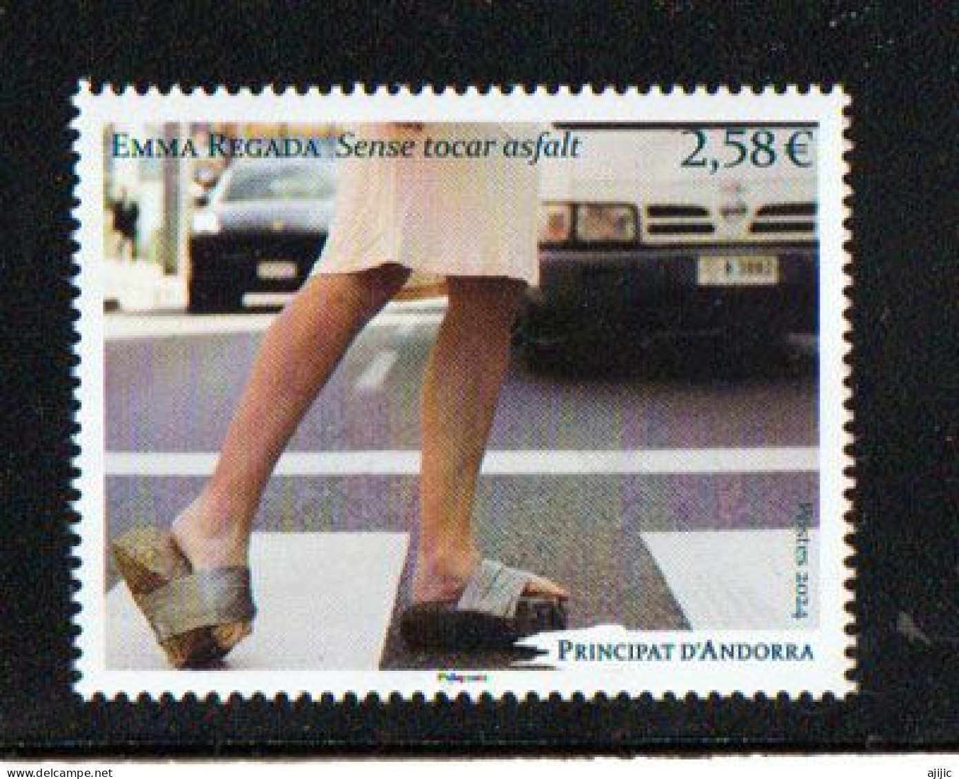 2024.  Zapato Piedra Montaña, 'Sense Tocar Asphalt'  Nuevo **   Alto Facial - Neufs