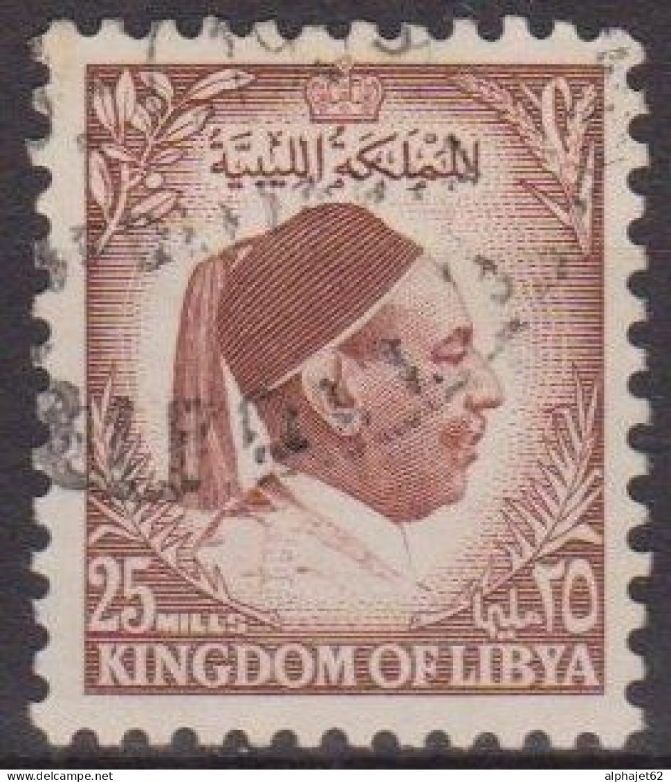 1952 - Royaume Indépendant - LIBYE - Roi Idriss 1° El Senoussi - N° 133 - Libia