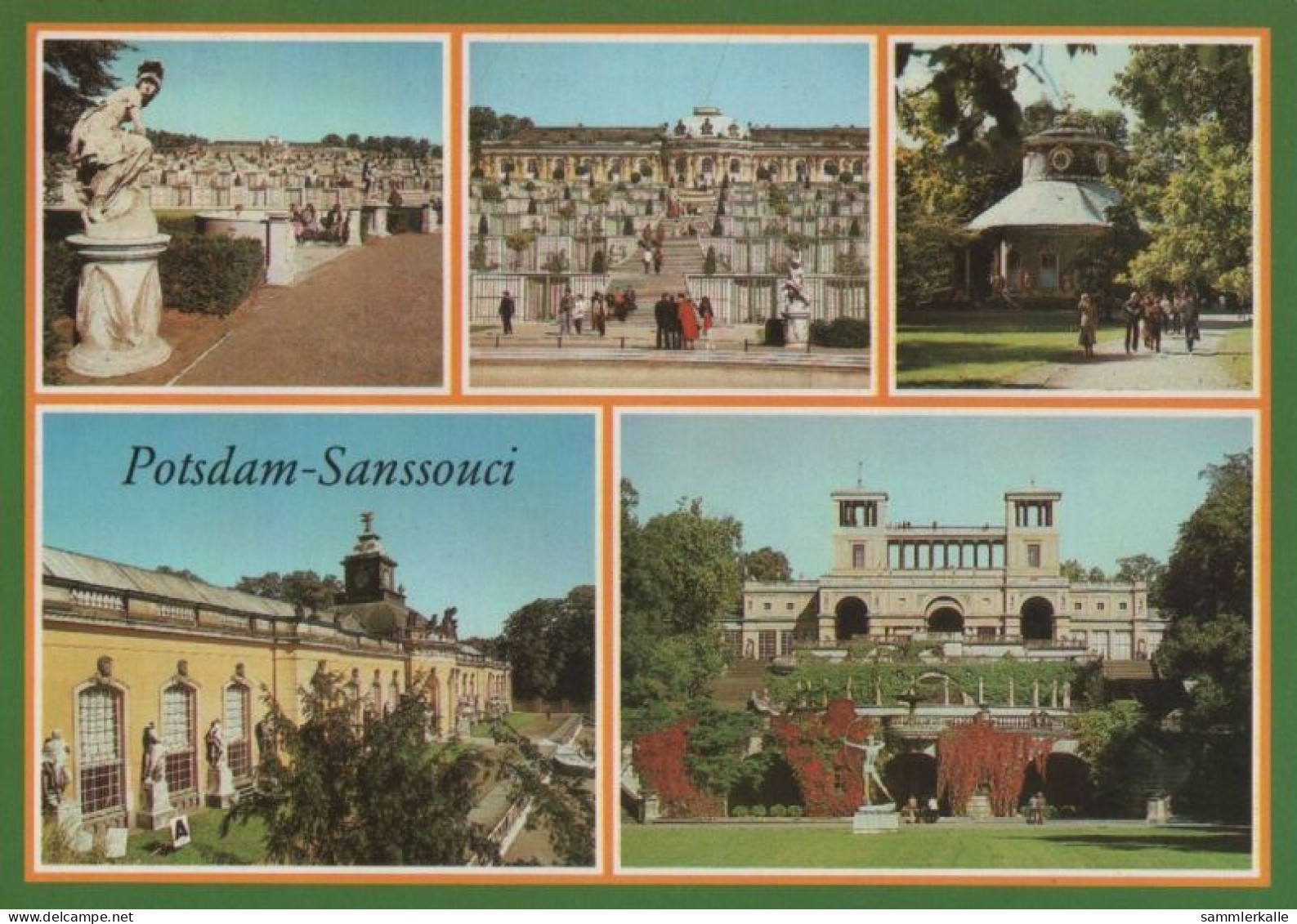 105758 - Potsdam, Sanssouci - U.a. Orangerie - Ca. 1985 - Potsdam