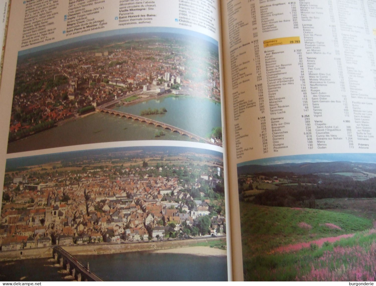 GRAND ATLAS DE LA FRANCE  / LA BOURGOGNE / ALPHA  / GRAMMONT  / 1988 - Enciclopedie