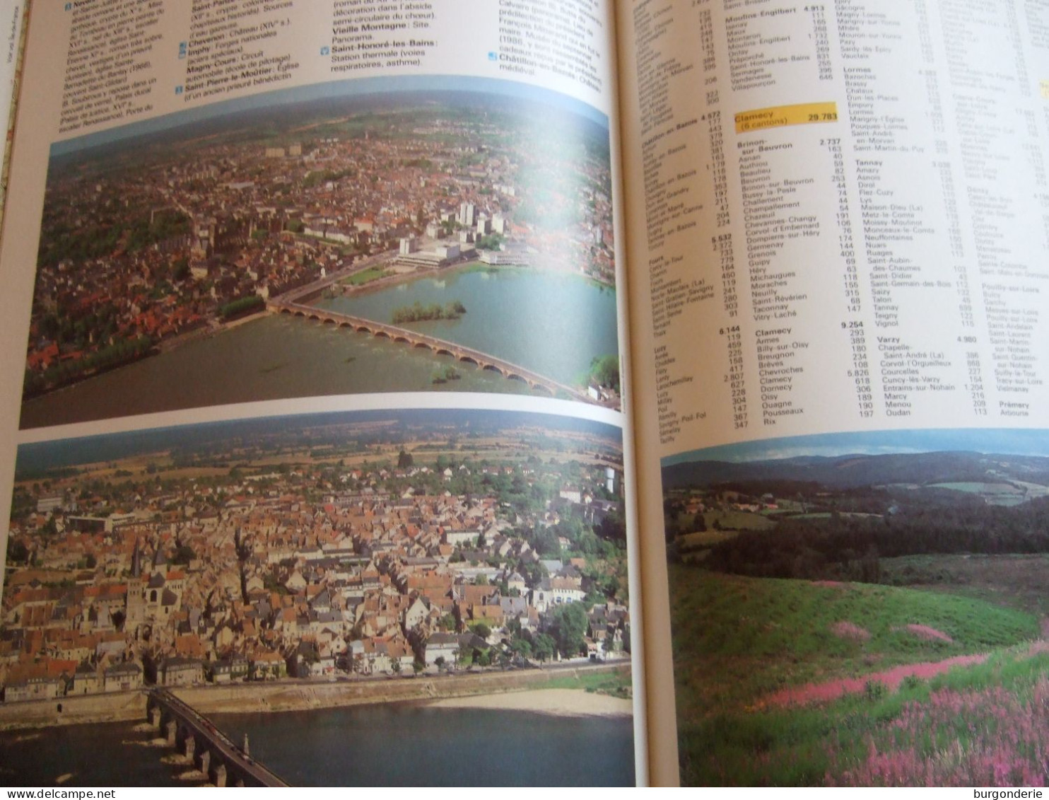 GRAND ATLAS DE LA FRANCE  / LA BOURGOGNE / ALPHA  / GRAMMONT  / 1988 - Encyclopédies