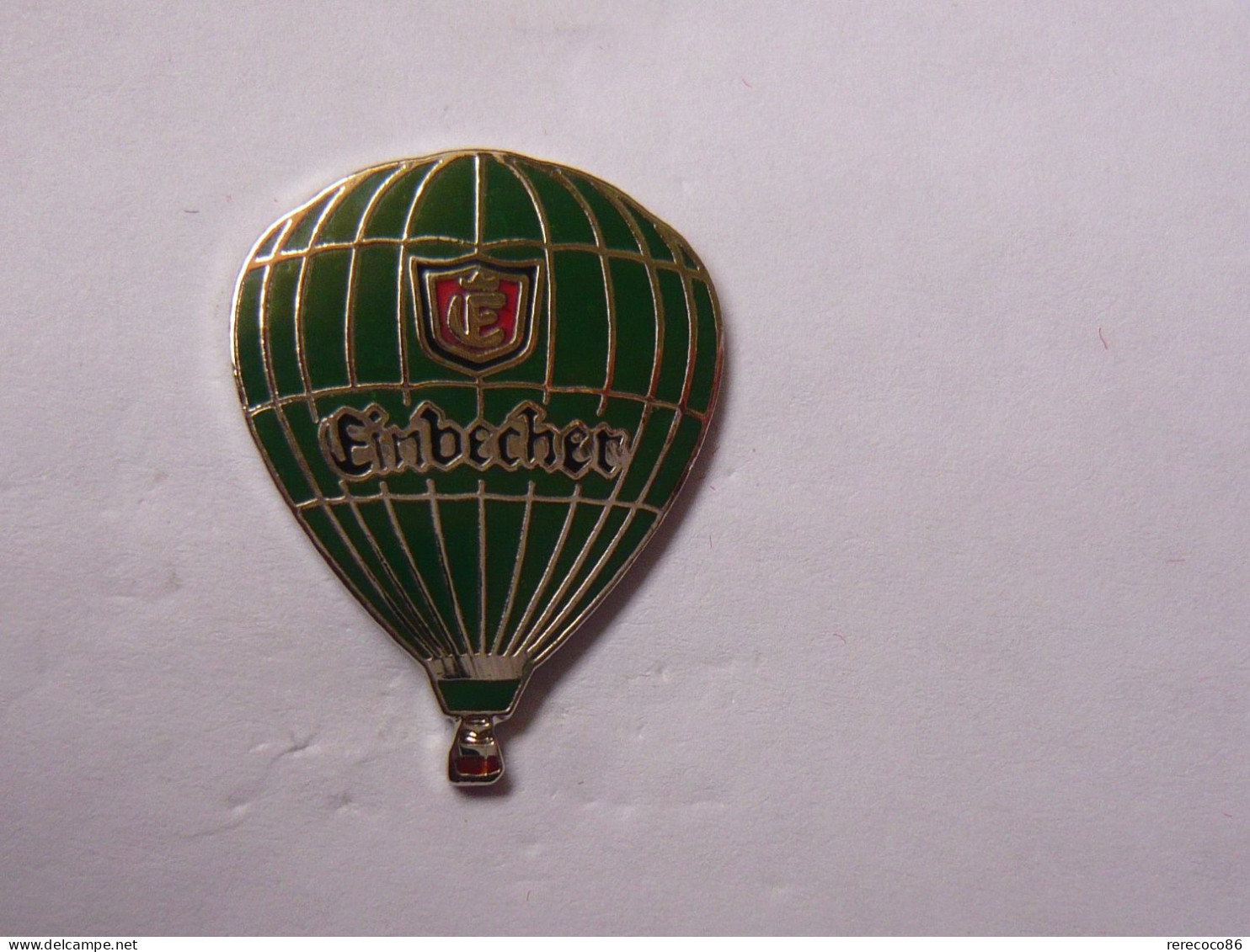Pin S MONGOLFIERE EINBECHER BIERE ALLEMANDE A EINBECK - Fesselballons