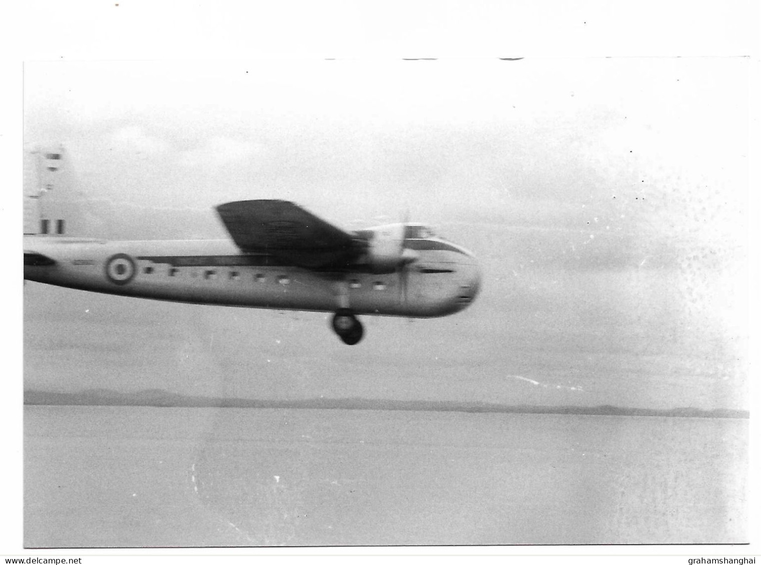 Photo Bristol Freighter Aircraft Royal New Zealand Air Force RNZAF Transport Command Malaya ? 1950s/60s ? - Aviación