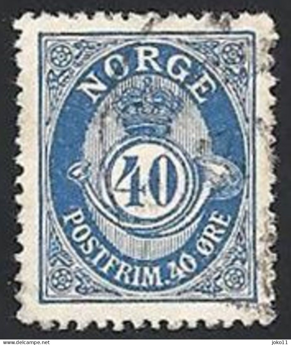 Norwegen, 1920, Mi.-Nr. 103, Gestempelt - Usados