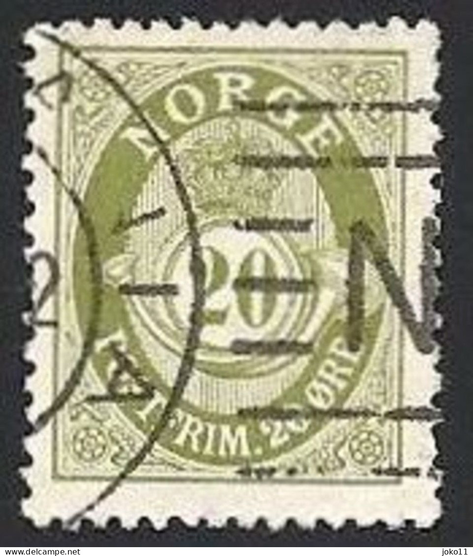 Norwegen, 1920, Mi.-Nr. 100, Gestempelt - Used Stamps