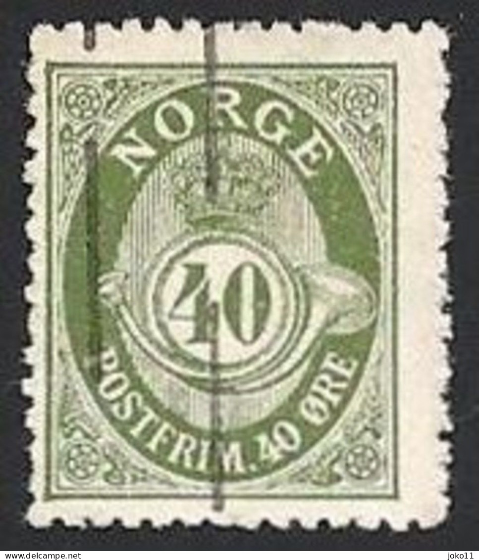 Norwegen, 1909, Mi.-Nr. 86, Gestempelt - Used Stamps