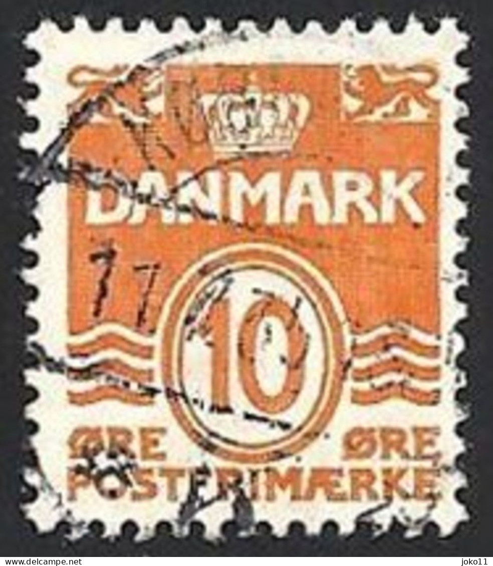 Dänemark 1933, Mi.-Nr. 201 Type II, Gestempelt - Oblitérés