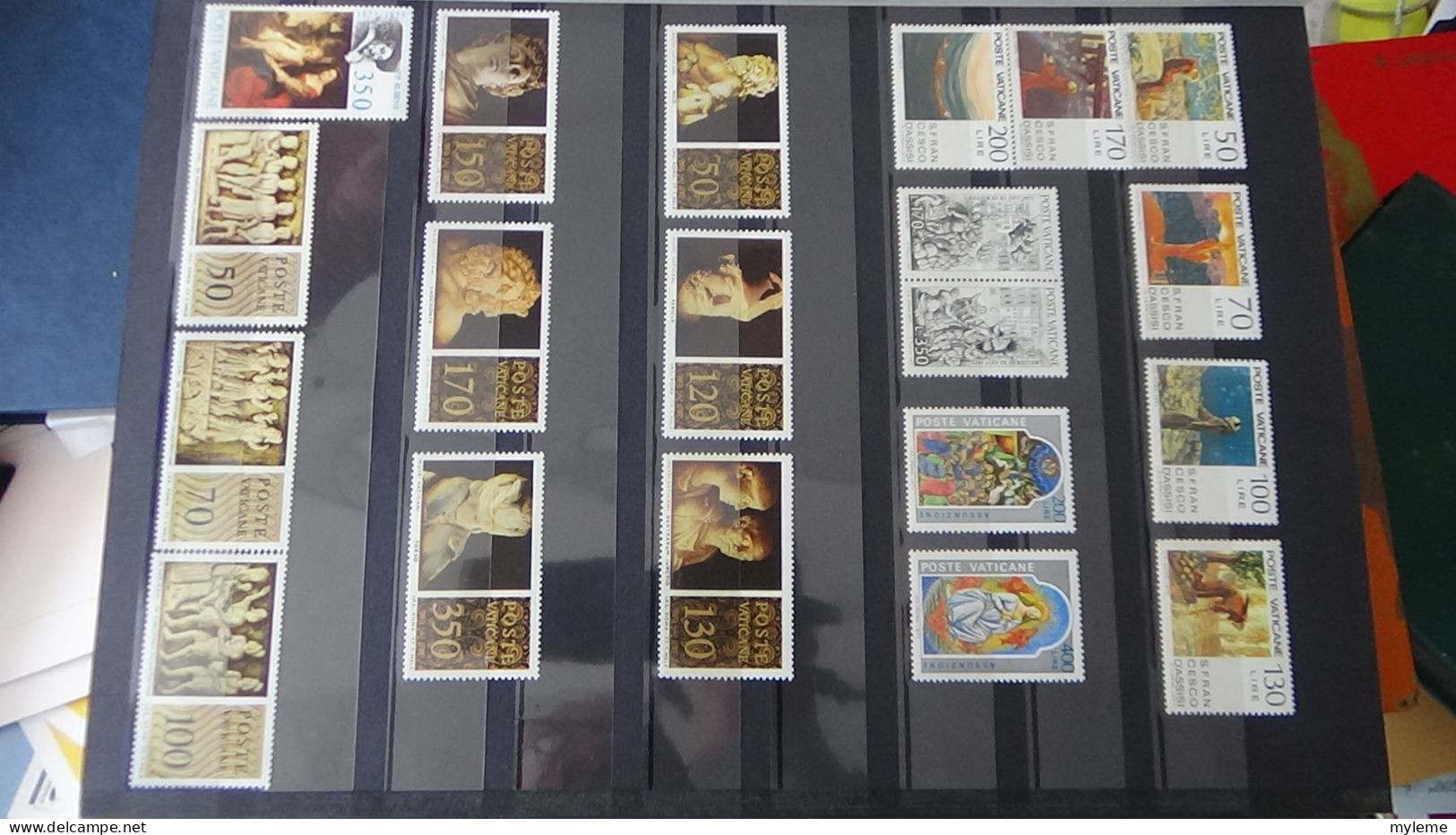 AZ140 Bel ensemble de timbres et blocs ** du Vatican.  A saisir !!!