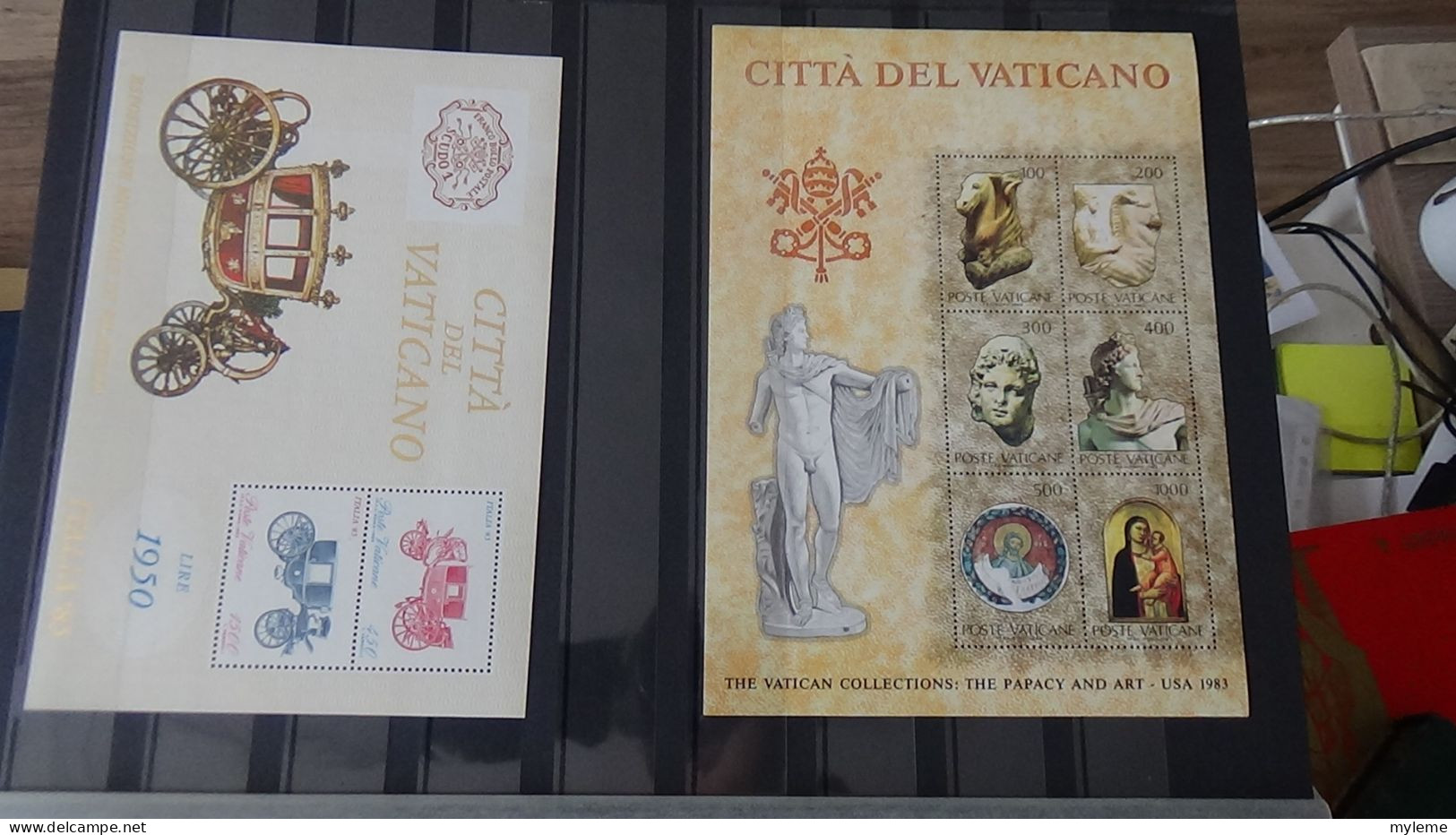 AZ140 Bel ensemble de timbres et blocs ** du Vatican.  A saisir !!!