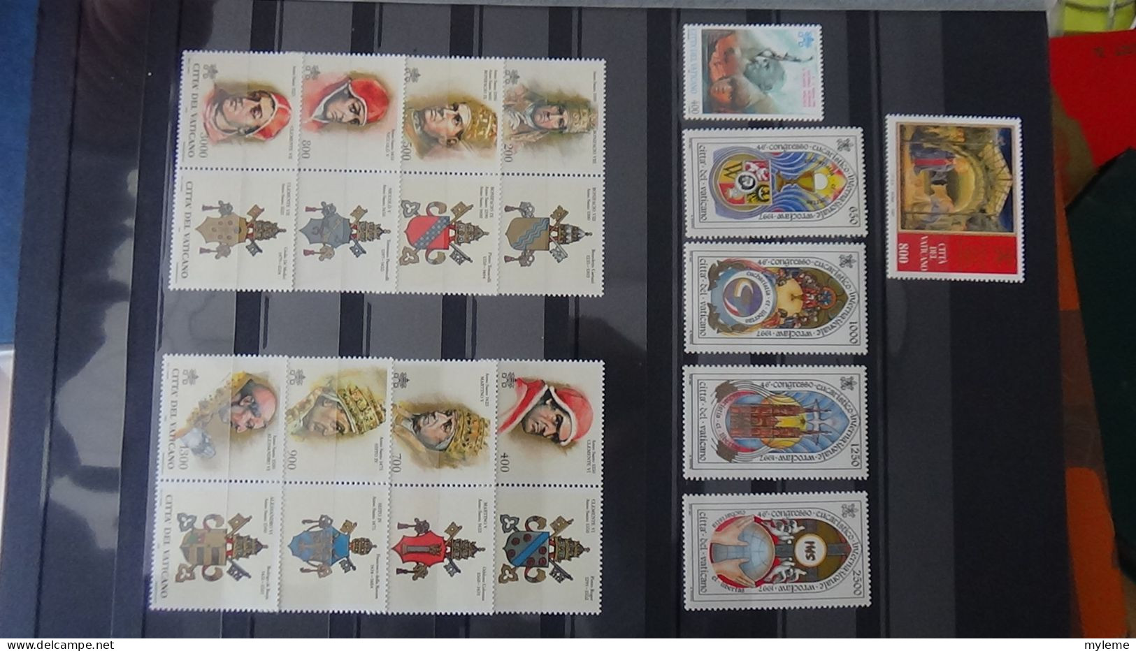 AZ140 Bel ensemble de timbres et blocs ** du Vatican.  A saisir !!!