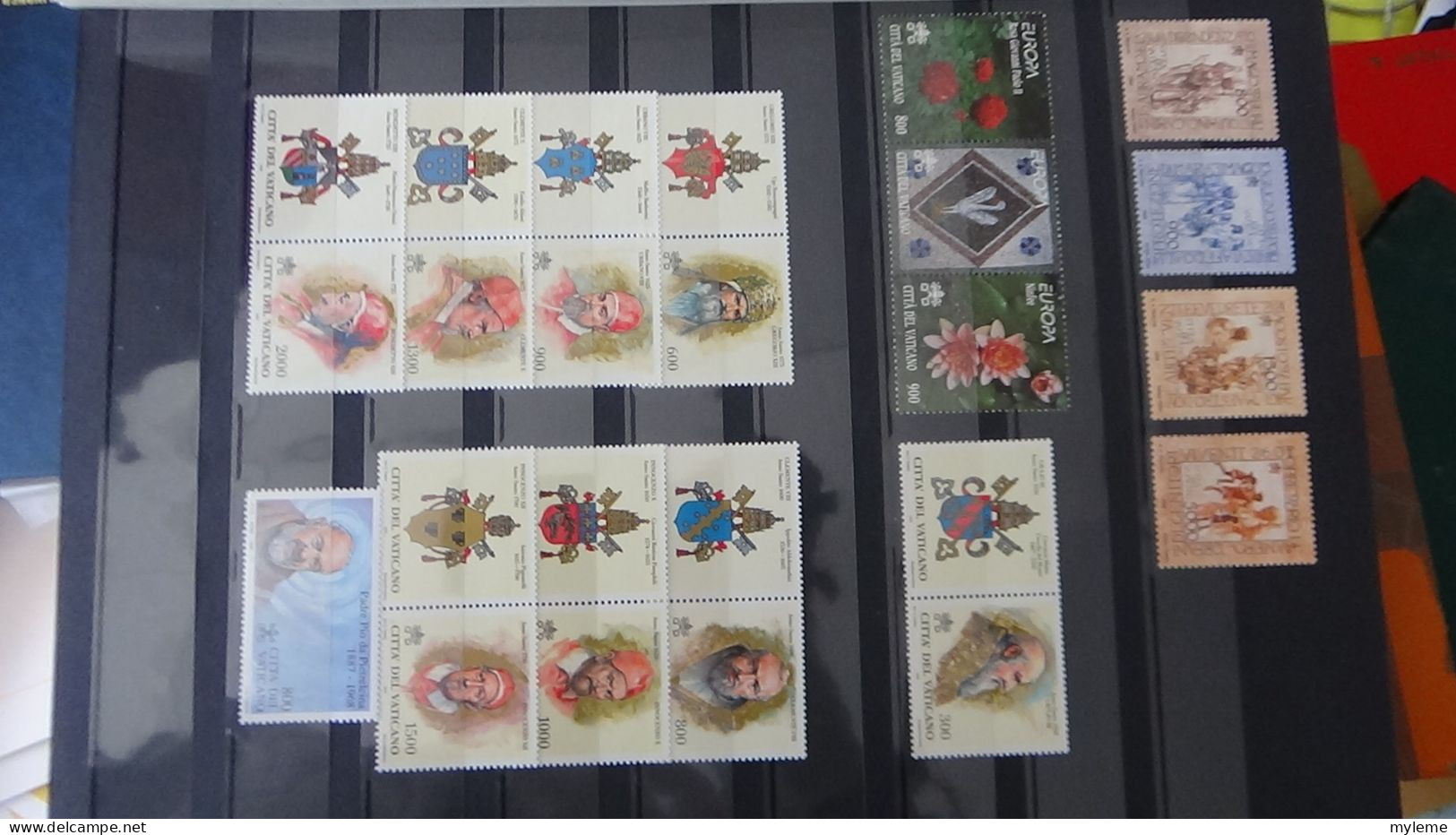AZ140 Bel ensemble de timbres et blocs ** du Vatican.  A saisir !!!