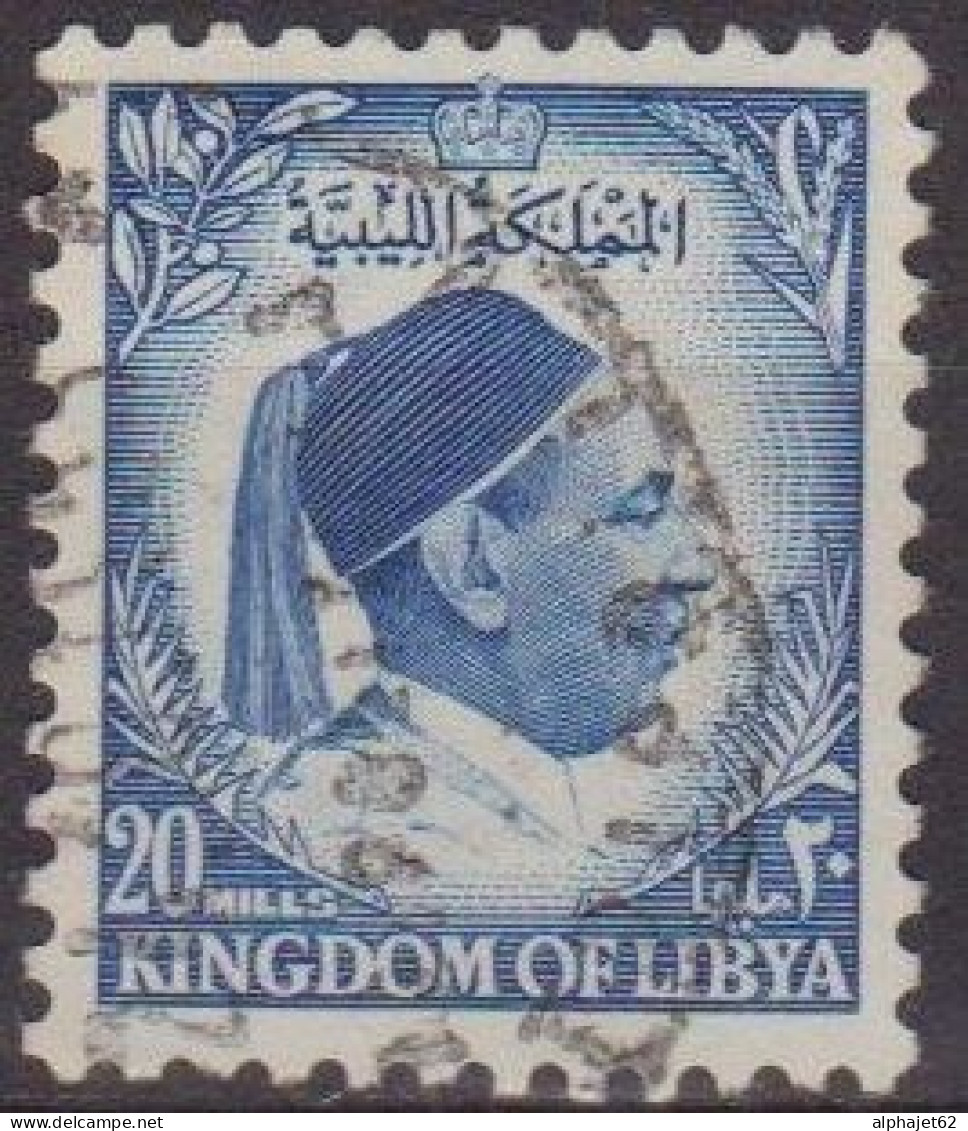 1952 - Royaume Indépendant - LIBYE - Roi Idriss 1° El Senoussi - N° 132 - Libia