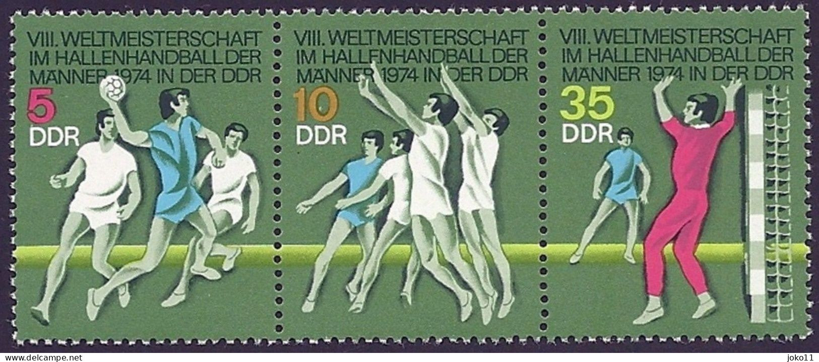 DDR, 1974, Michel-Nr. 1928-1930, **postfrisch - Unused Stamps