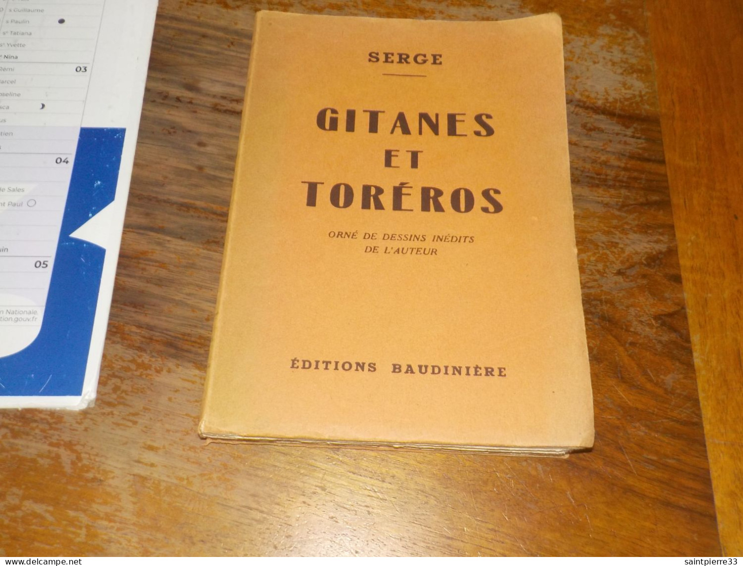 Cirque Tauromachie Gitan Tzigane Toréro  Serge  Gitanes Et Toréros - 1901-1940