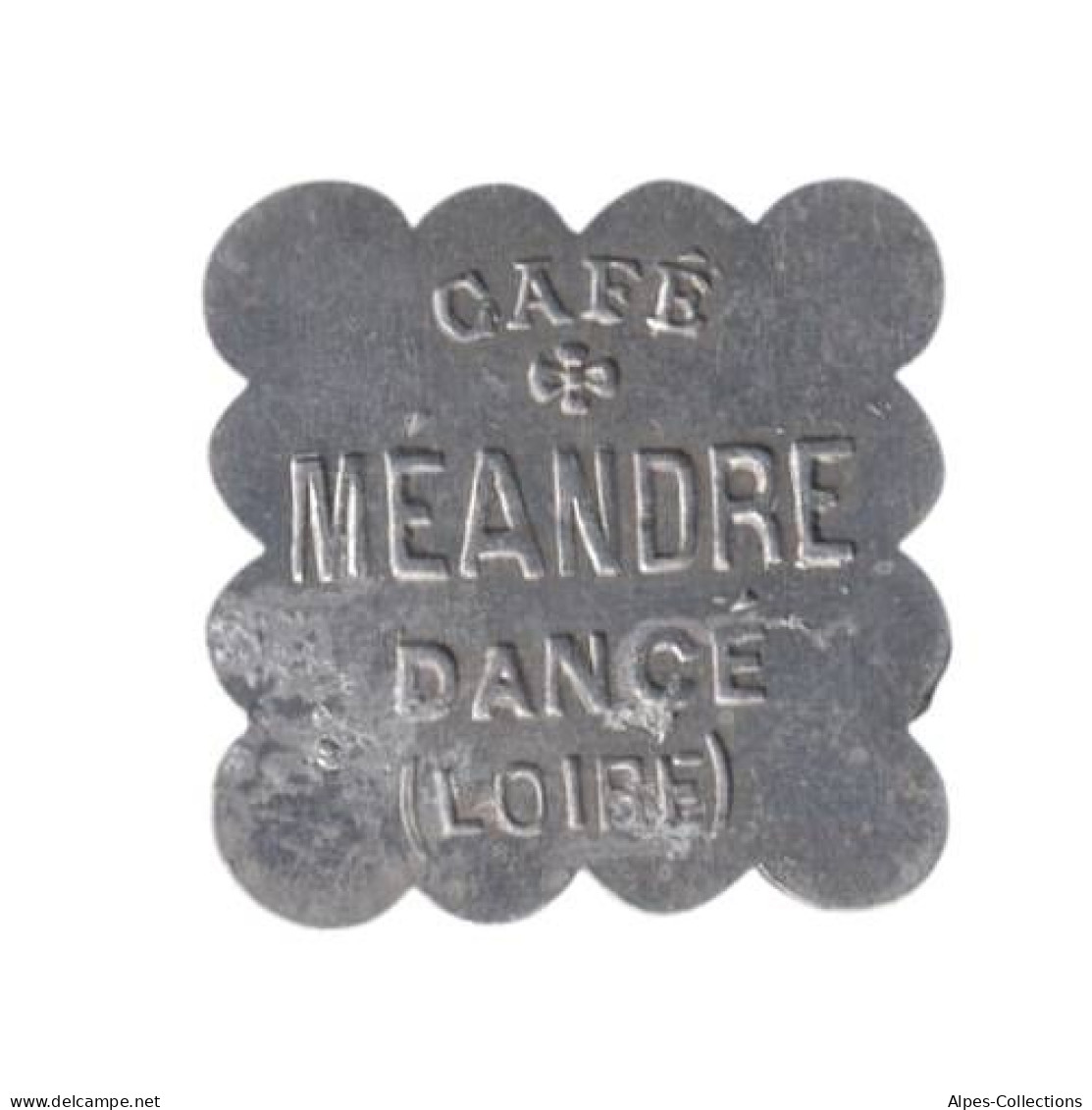 DANCE - NR01 - Monnaie De Nécessité - 25 Centimes - Café Méandre - Monedas / De Necesidad