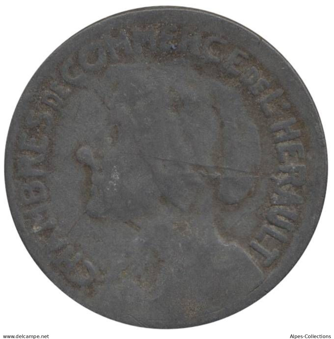 HERAULT - 02.04 - Monnaie De Nécessité - 25 Centimes 1917-1920 - Monétaires / De Nécessité