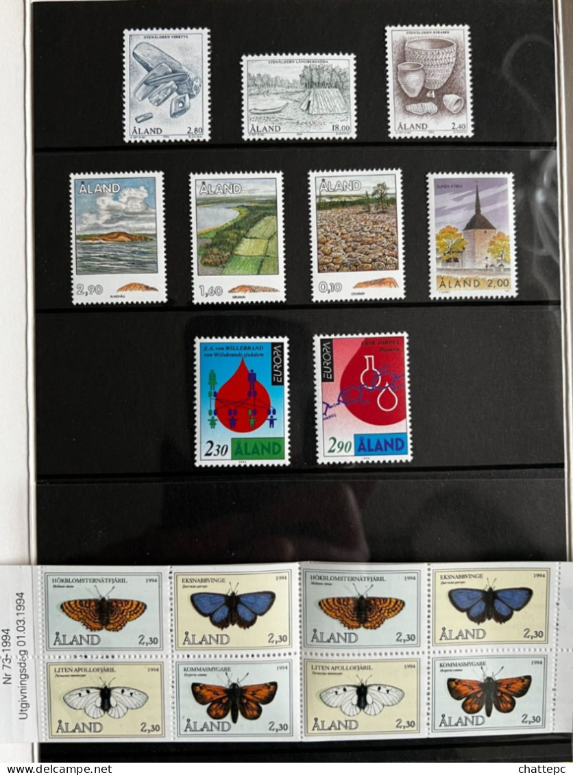 Åland 1994 - Full Year Set - Unmounted Mint - Aland