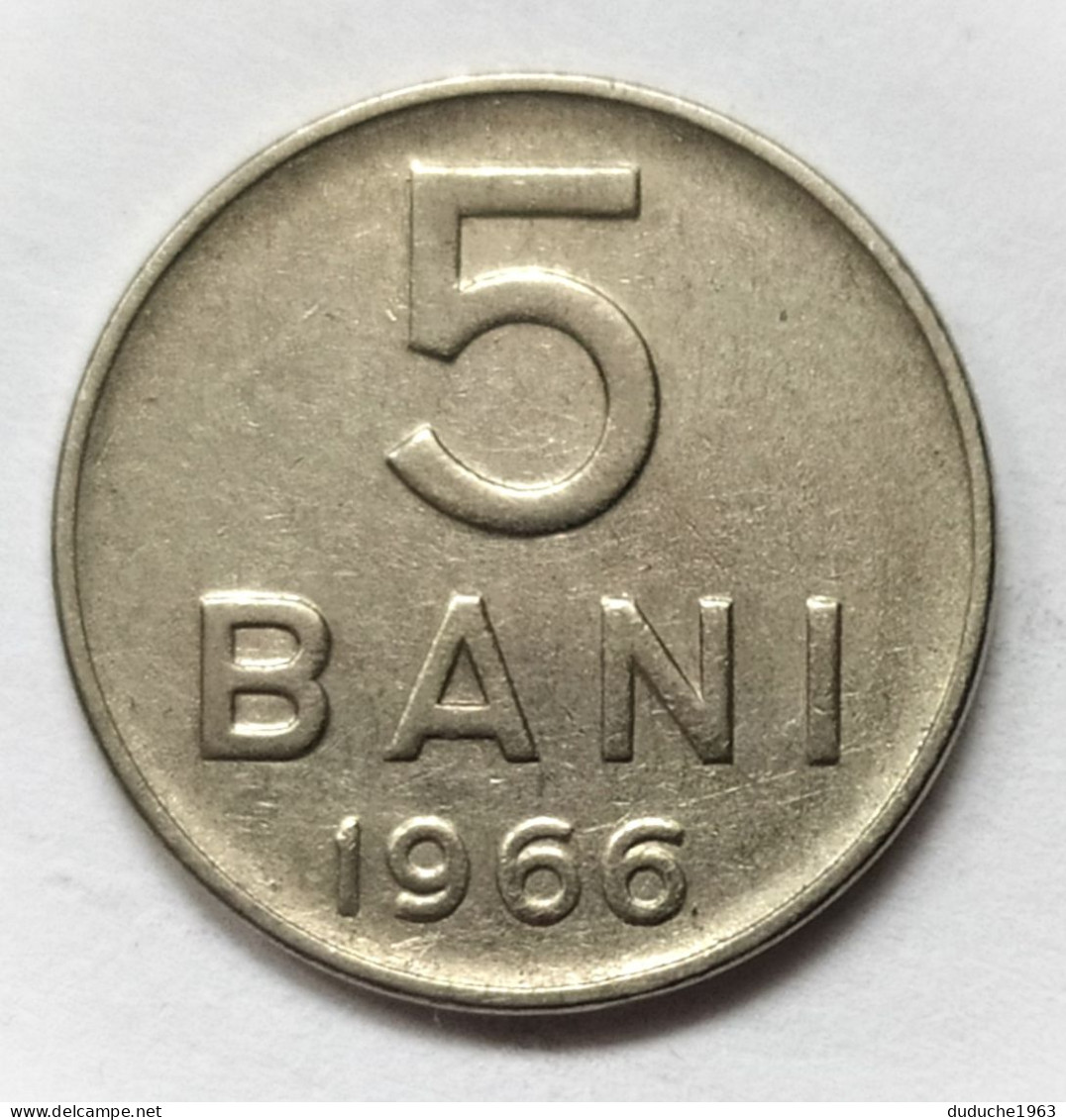 Roumanie - 5 Bani 1966 - Rumania