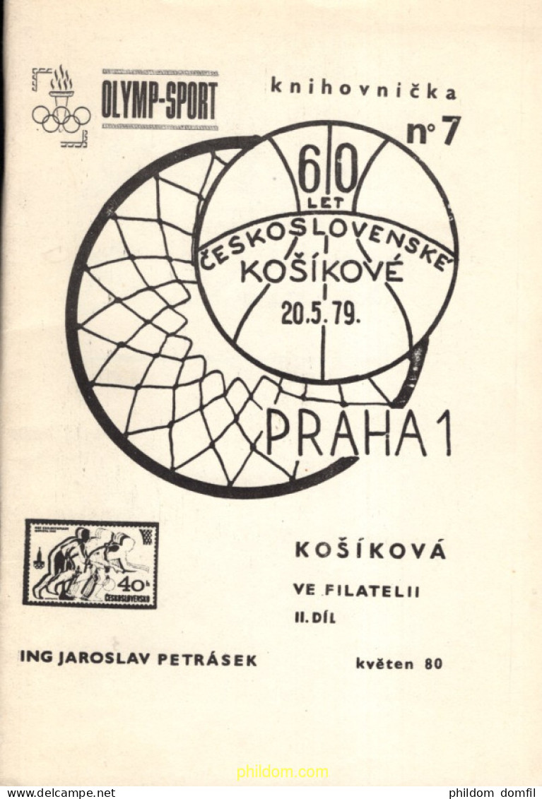 60 LET Ceskoslovenske Kosílkove 20.5.79 (catalogo Baloncesto - Thématiques