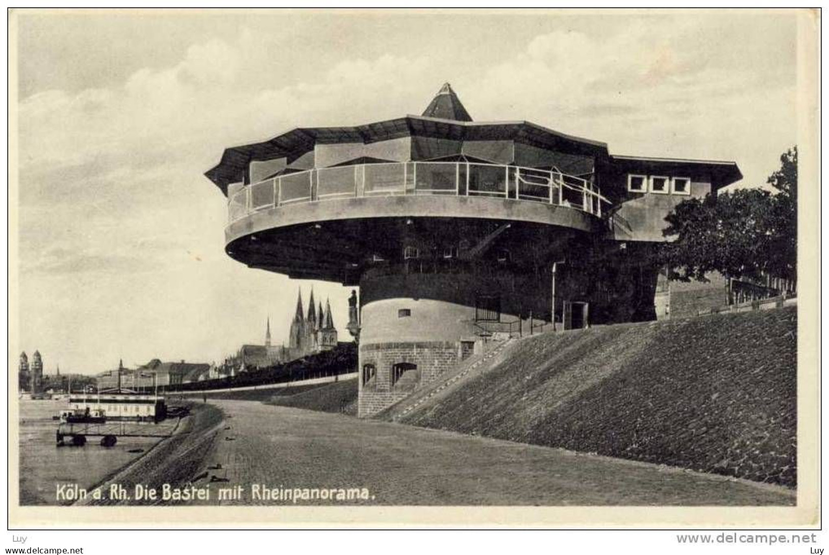 KÖLN A.Rh., Die Bastei Mit Rheinpanorama - Koeln