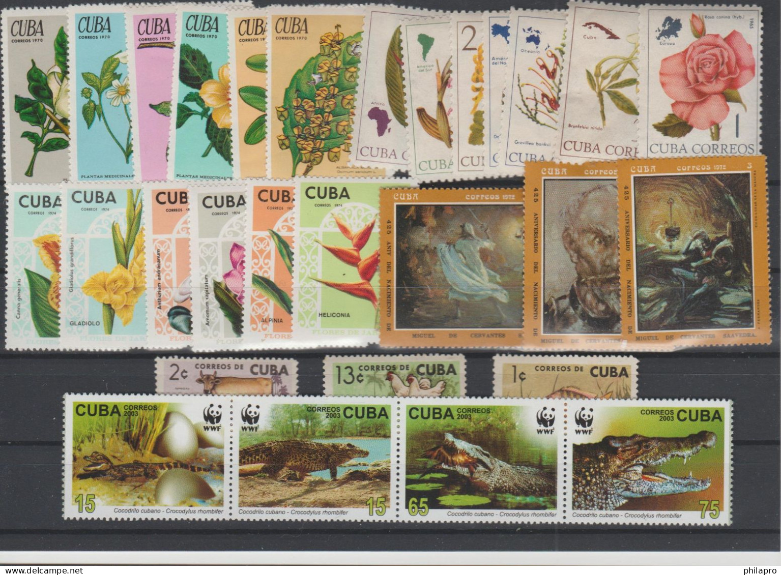 CUBA  COLLECTION **MNH  See 4 Scans  Réf  T  1485 - Otros & Sin Clasificación