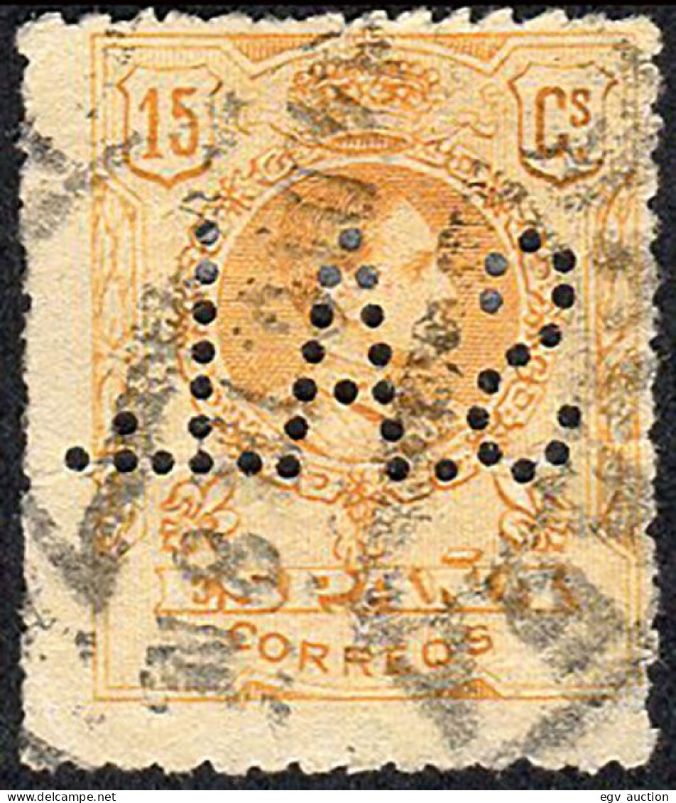 Málaga - Edi O 271 - Perforado "SAL" (Vinos) - Used Stamps