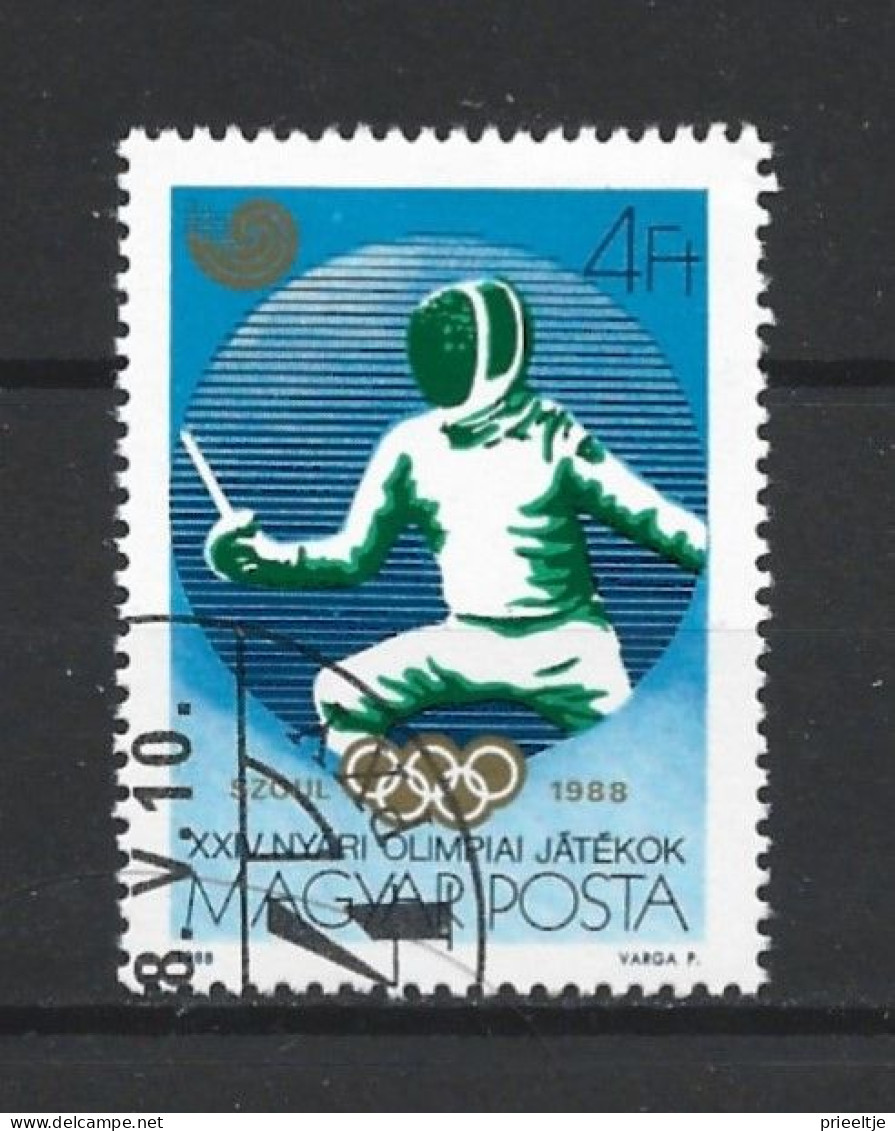 Hungary 1988 Ol. Games Seoul Y.T. 3162 (0) - Used Stamps