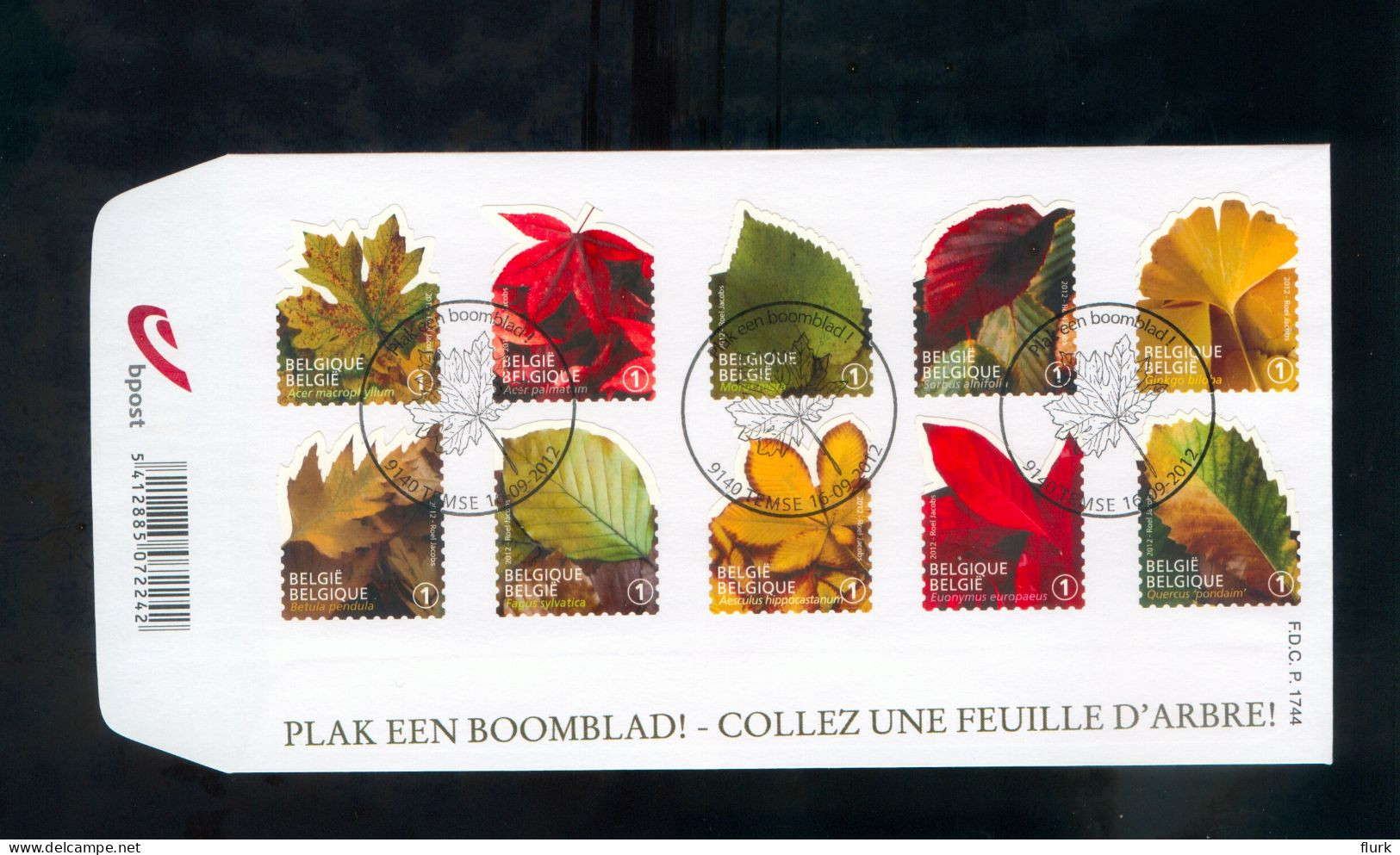 België FDC 4268-4277 Perfect - 2011-2014