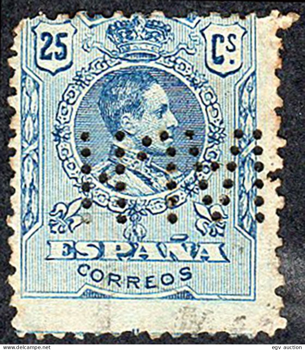 Málaga - Edi O 274 - Perforado "HJAF" - Used Stamps