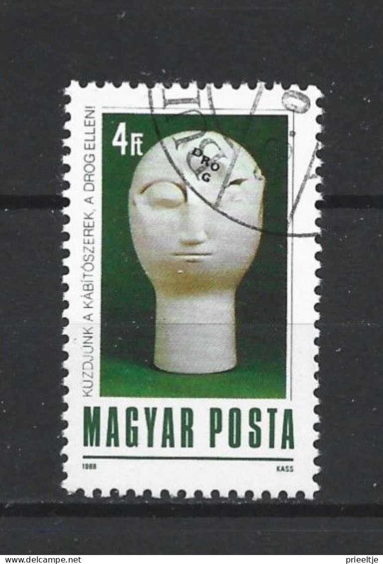 Hungary 1988 Against Drugs Y.T. 3171 (0) - Oblitérés