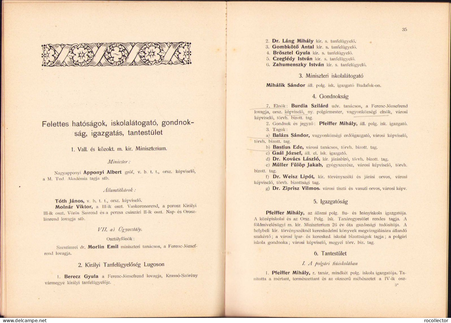 A karánsebesi állami polgári fiú és leányiskola értésitője az 1908-1909 tanévről C1023