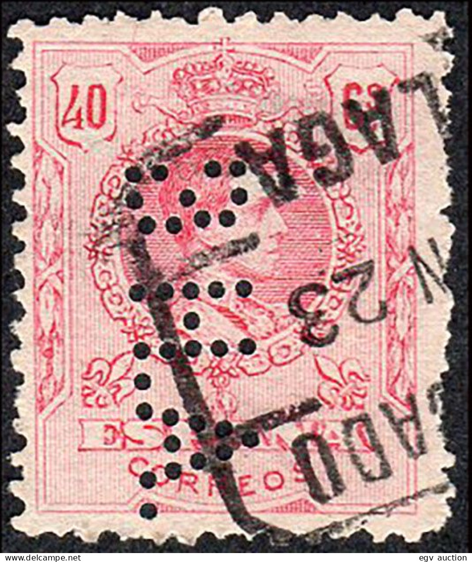 Málaga - Edi O 276 - Perforado "BHA" (Banco) - Used Stamps