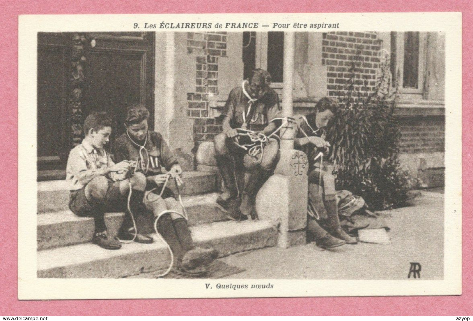 Scout - Scoutisme - Les Eclaireurs De France - Pour être Aspirant - Quelques Noeuds - Movimiento Scout