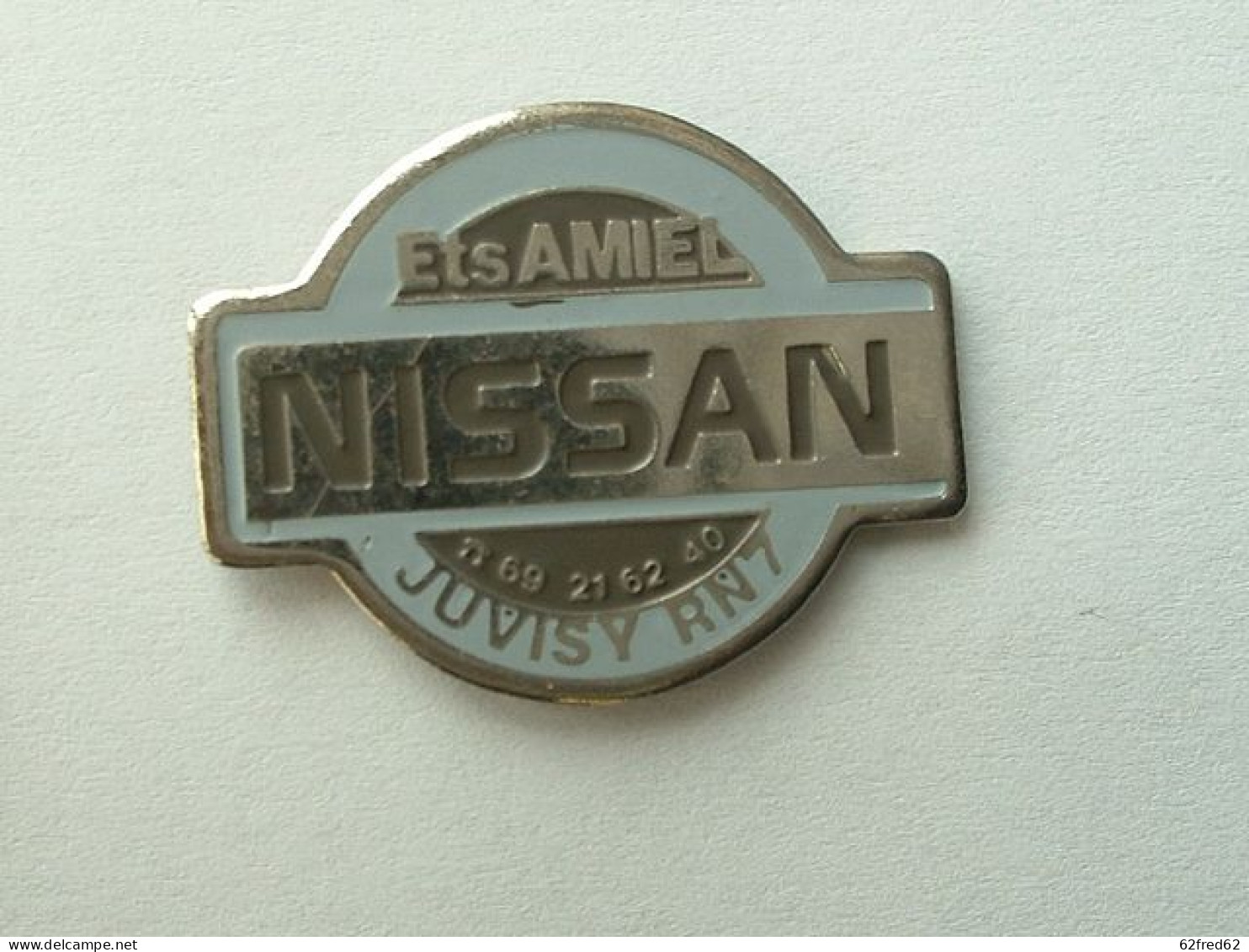 PIN'S NISSAN - Ets AMIEL - JUVISY - Other & Unclassified