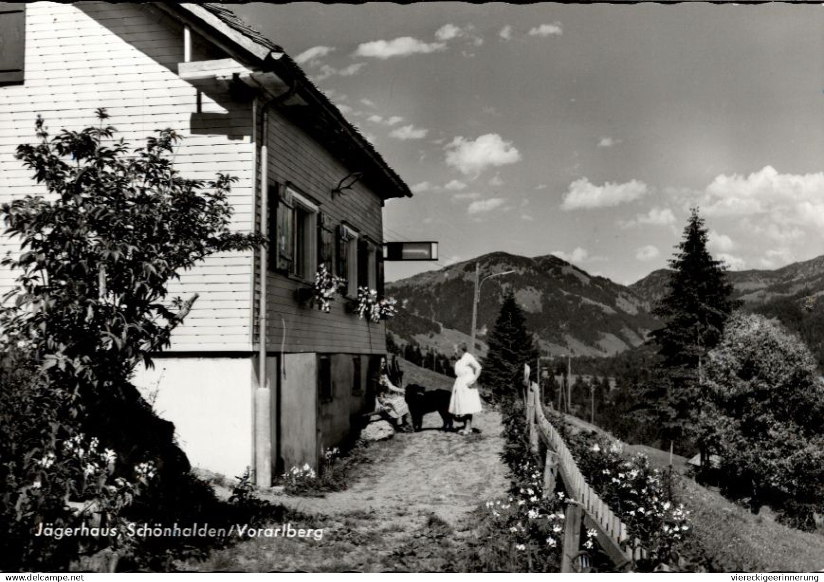 ! Ansichtskarte Jägerhaus In Schönhalden, Vorarlberg, Österreich - Altri & Non Classificati