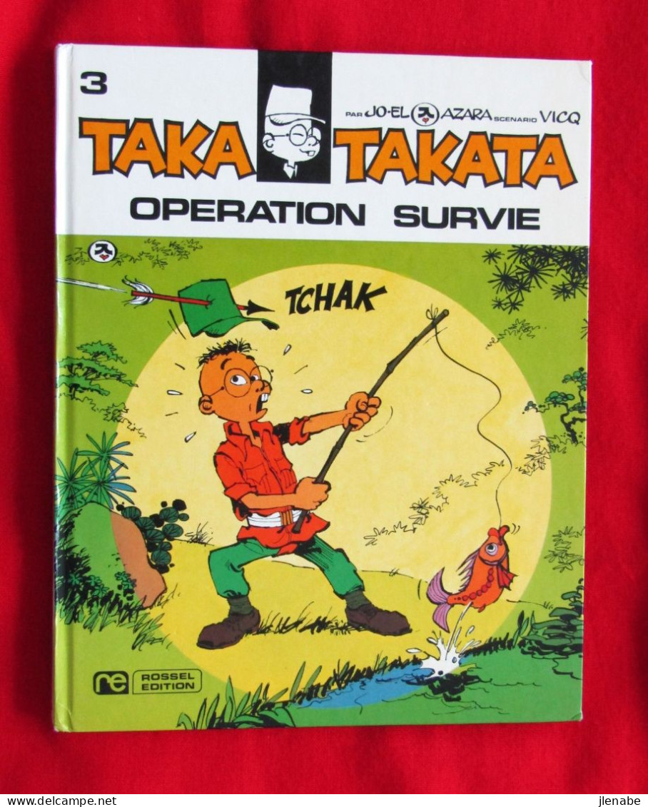 TAKA TAKATA T3 OPération Survie EO 1974 - Original Edition - French