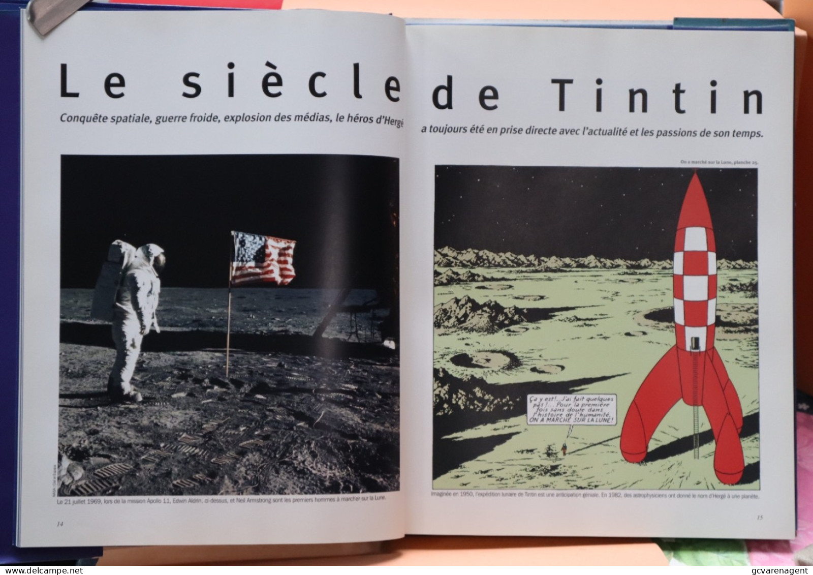 TINTIN GRAND VOYAGEUR DU SIECLE   BON ETAT    VOIR IMAGES - Archivio Stampa