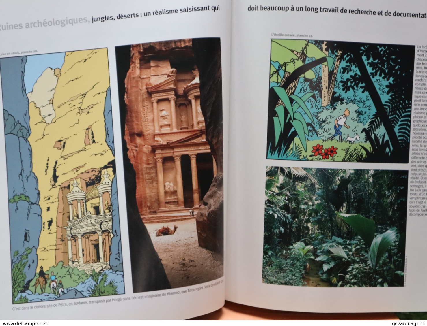 TINTIN GRAND VOYAGEUR DU SIECLE   BON ETAT    VOIR IMAGES - Persboek