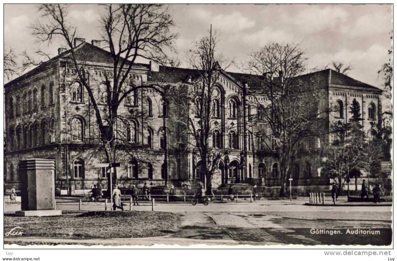 GÖTTINGEN - Auditorium, Real Photo, Echte Photogr., RPPC  - - Goettingen