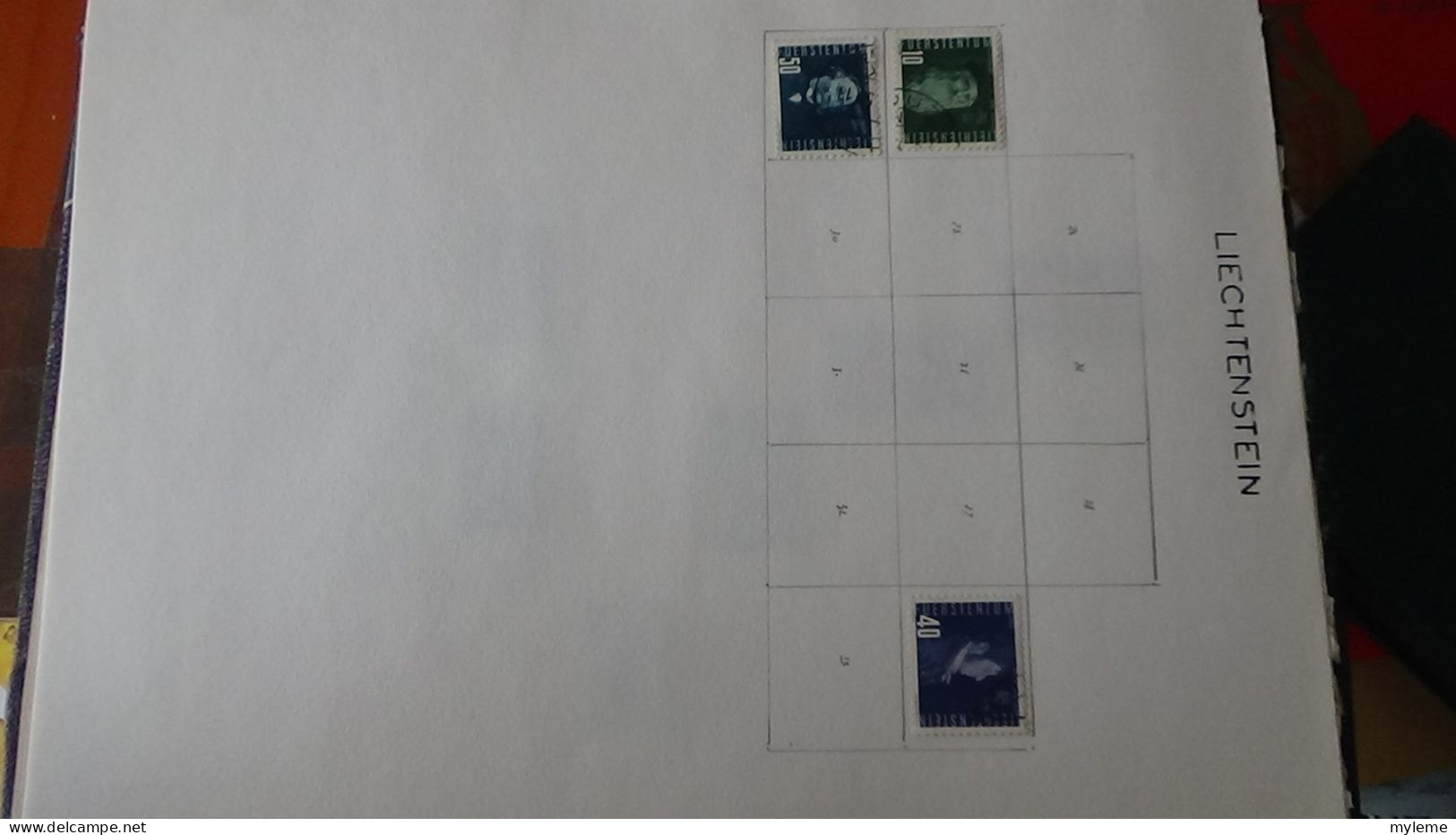 AZ144 Timbres De Poste Aériennes * Et Oblitérés De Divers Pays D'Europe Sur Feuilles D'album.  A Saisir !!! - Sammlungen (im Alben)