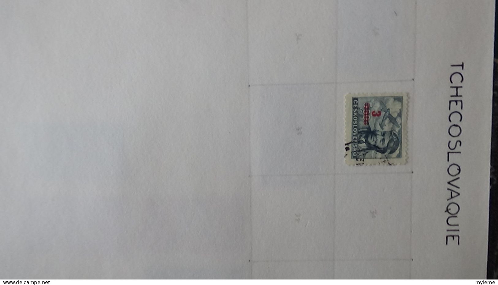 AZ144 Timbres de poste aériennes * et oblitérés de divers pays d'Europe sur feuilles d'album.  A saisir !!!