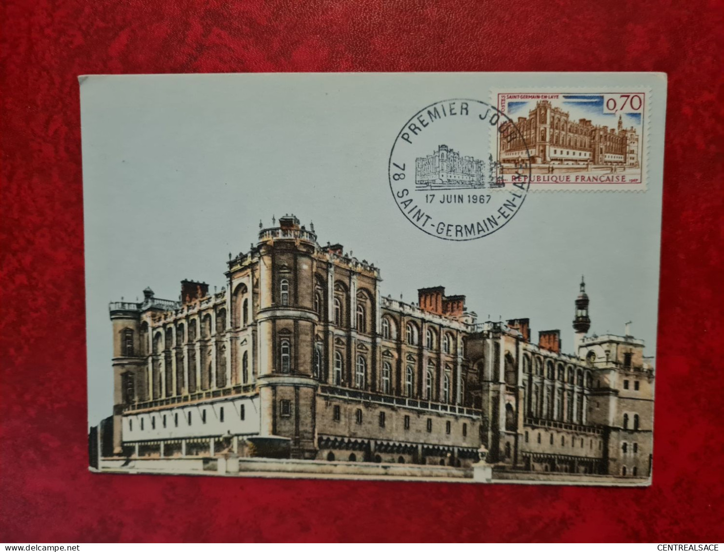 FDC 1967 MAXI   SAINT GERMAIN EN LAYE LE CHATEAU - Ohne Zuordnung